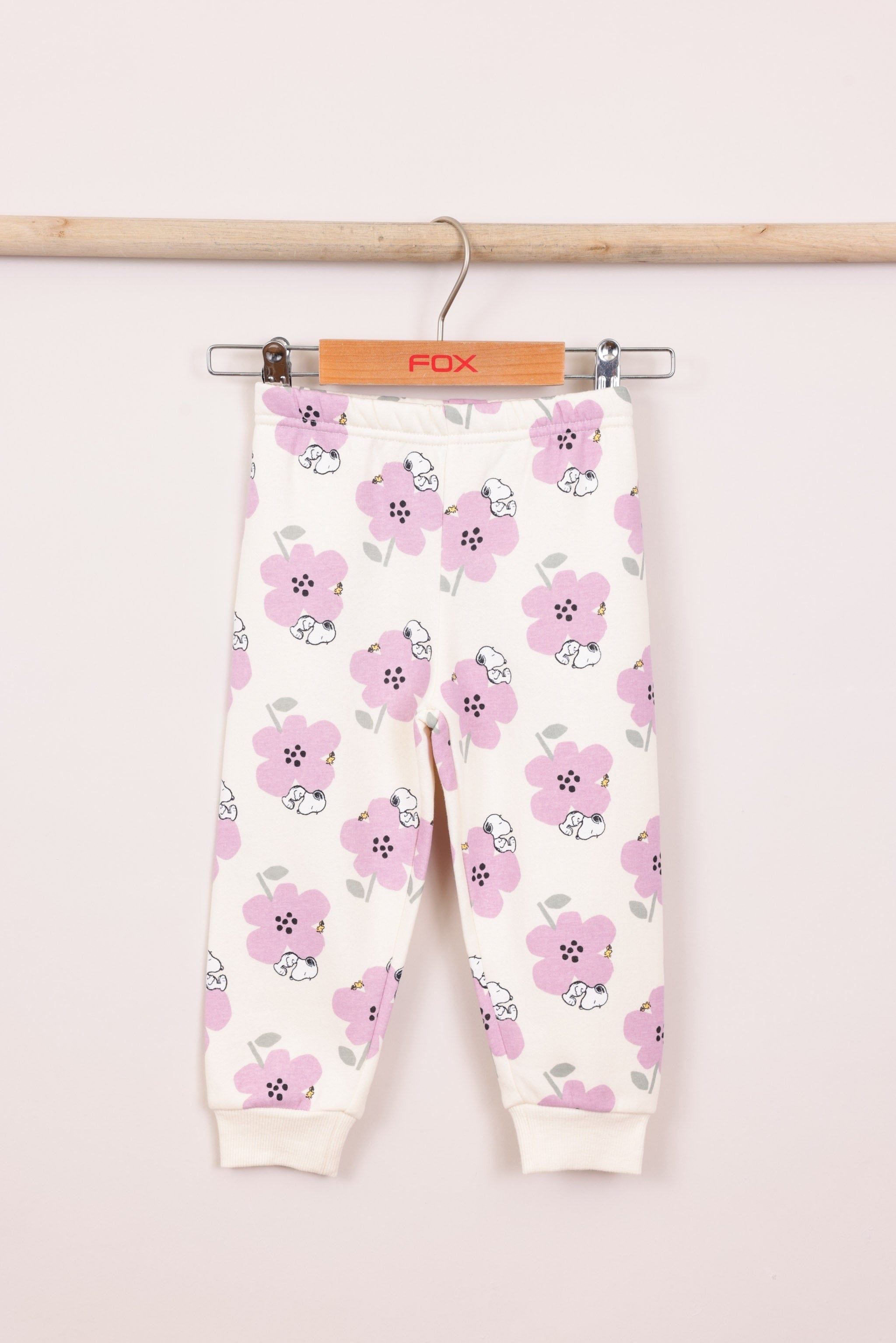 FOX תינוקות בנות אחר פיג'מה פוטר ממותגת סנופי פיג'מה פוטר ממותגת סנופי