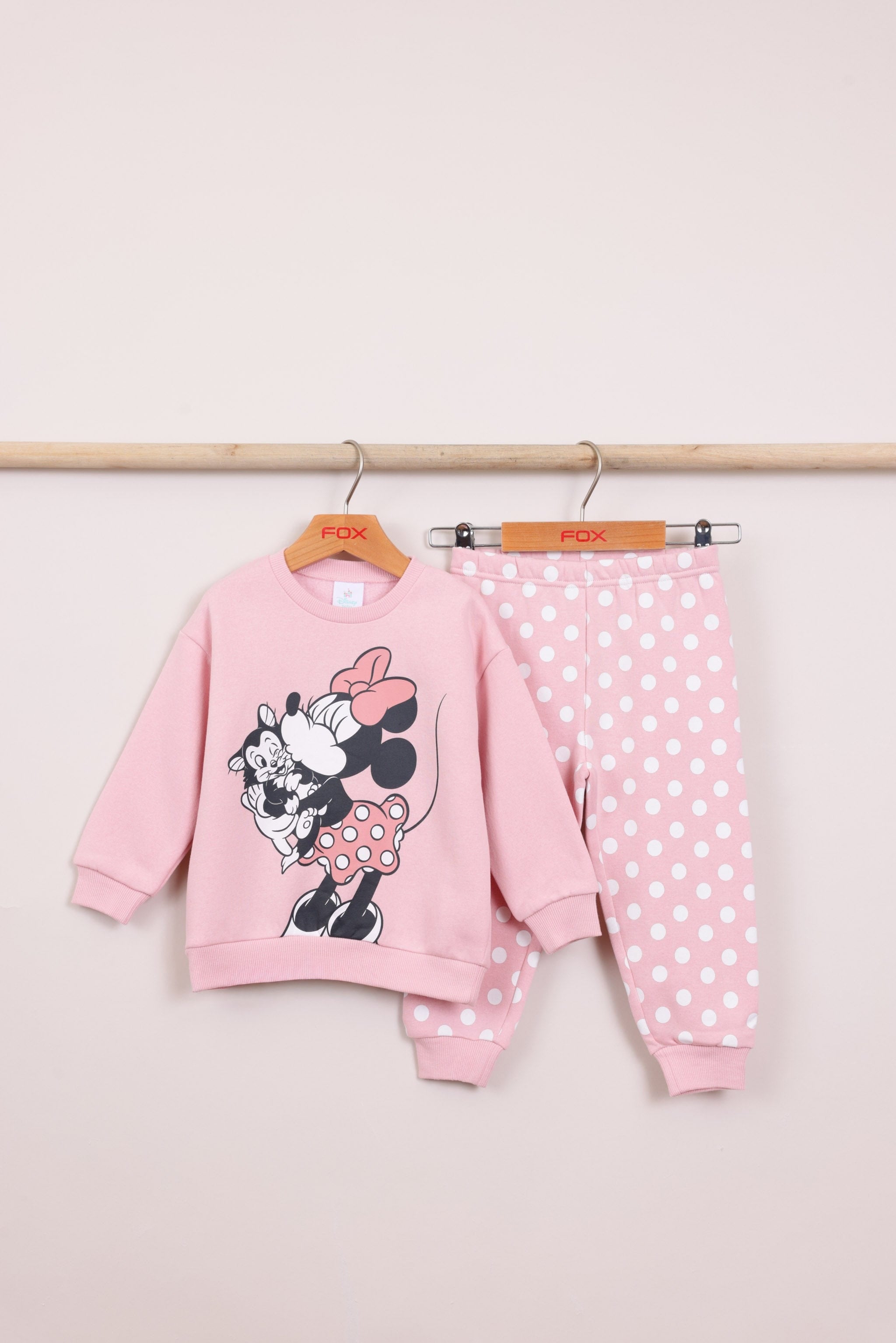 FOX תינוקות בנות אחר פיג'מה פוטר ממותגת מיני מאוס פיג'מה פוטר ממותגת מיני מאוס