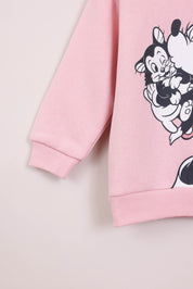 FOX תינוקות בנות אחר פיג'מה פוטר ממותגת מיני מאוס פיג'מה פוטר ממותגת מיני מאוס