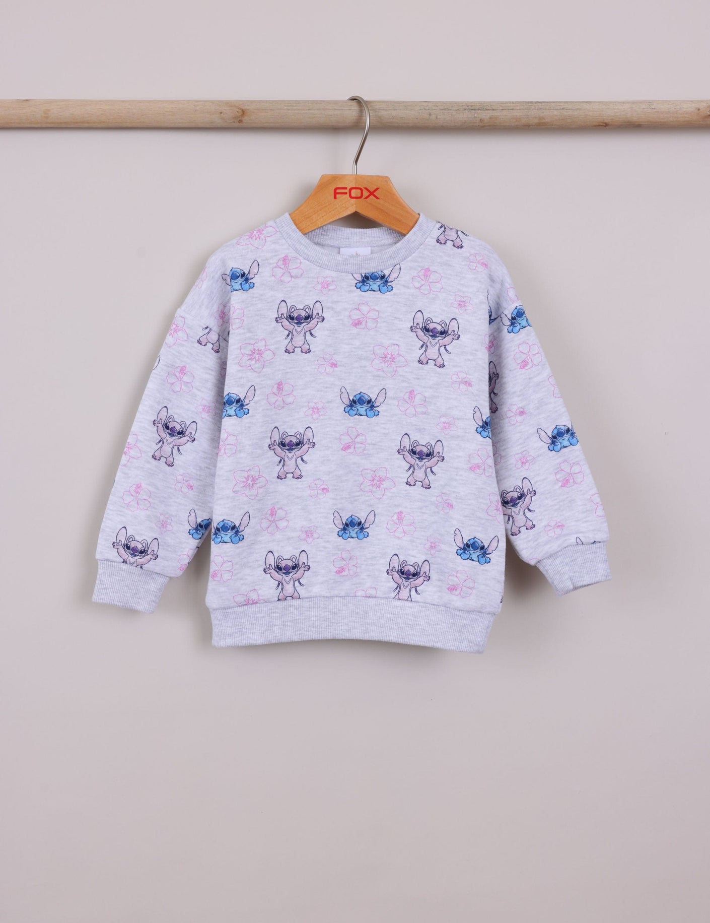 FOX תינוקות בנות אחר פיג'מה פוטר ממותגת סטיץ' פיג'מה פוטר ממותגת סטיץ'