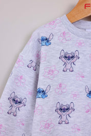 FOX תינוקות בנות אחר פיג'מה פוטר ממותגת סטיץ' פיג'מה פוטר ממותגת סטיץ'