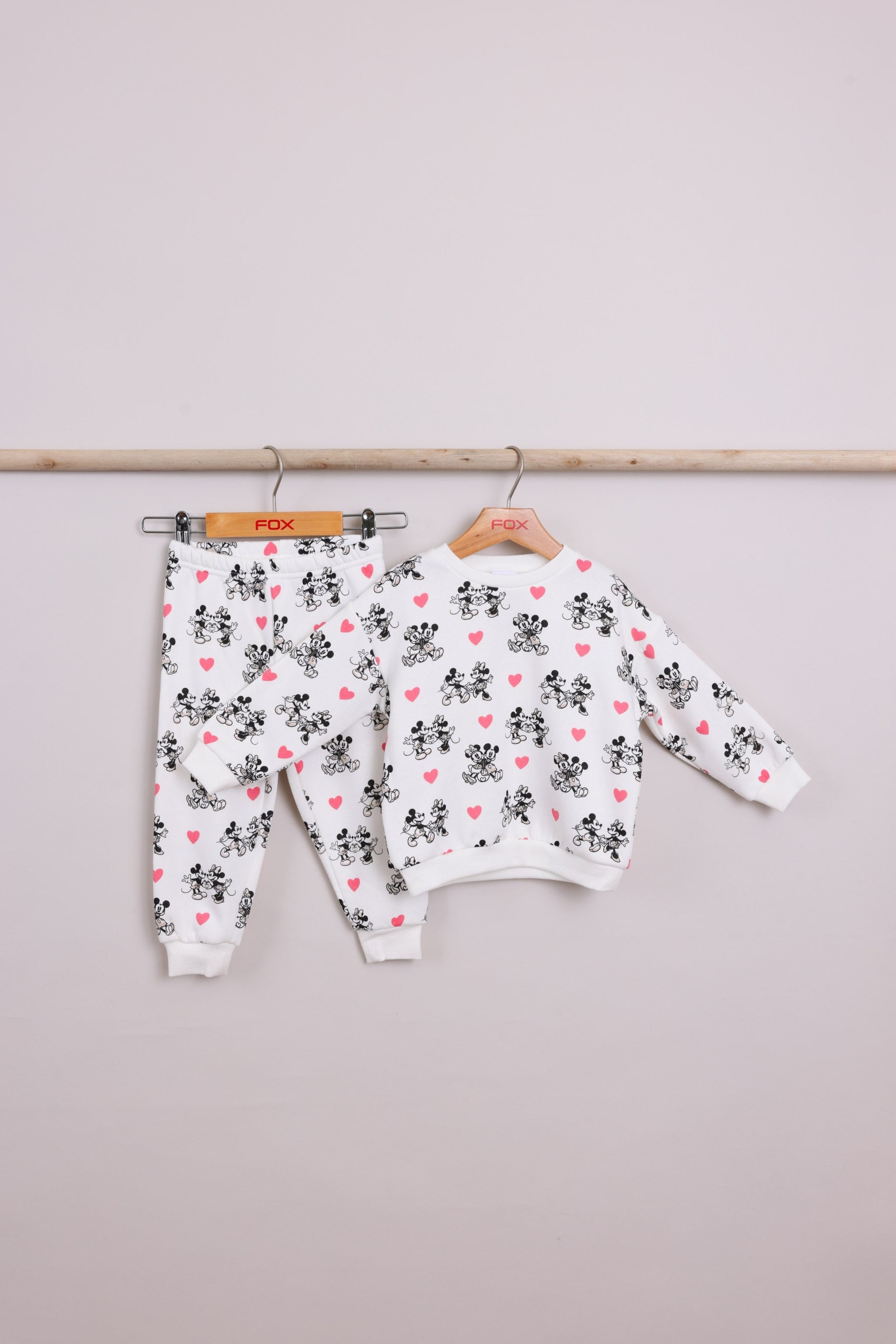 FOX תינוקות בנות אחר פיג'מה ממותגת מיני&מיקי מאוס פיג'מה ממותגת מיני&מיקי מאוס