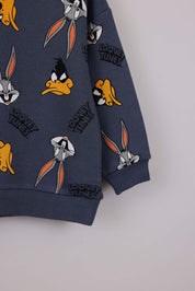 FOX תינוקות בנים אחר פיג'מה ממותגת לוני טונס MINIME פיג'מה ממותגת לוני טונס MINIME