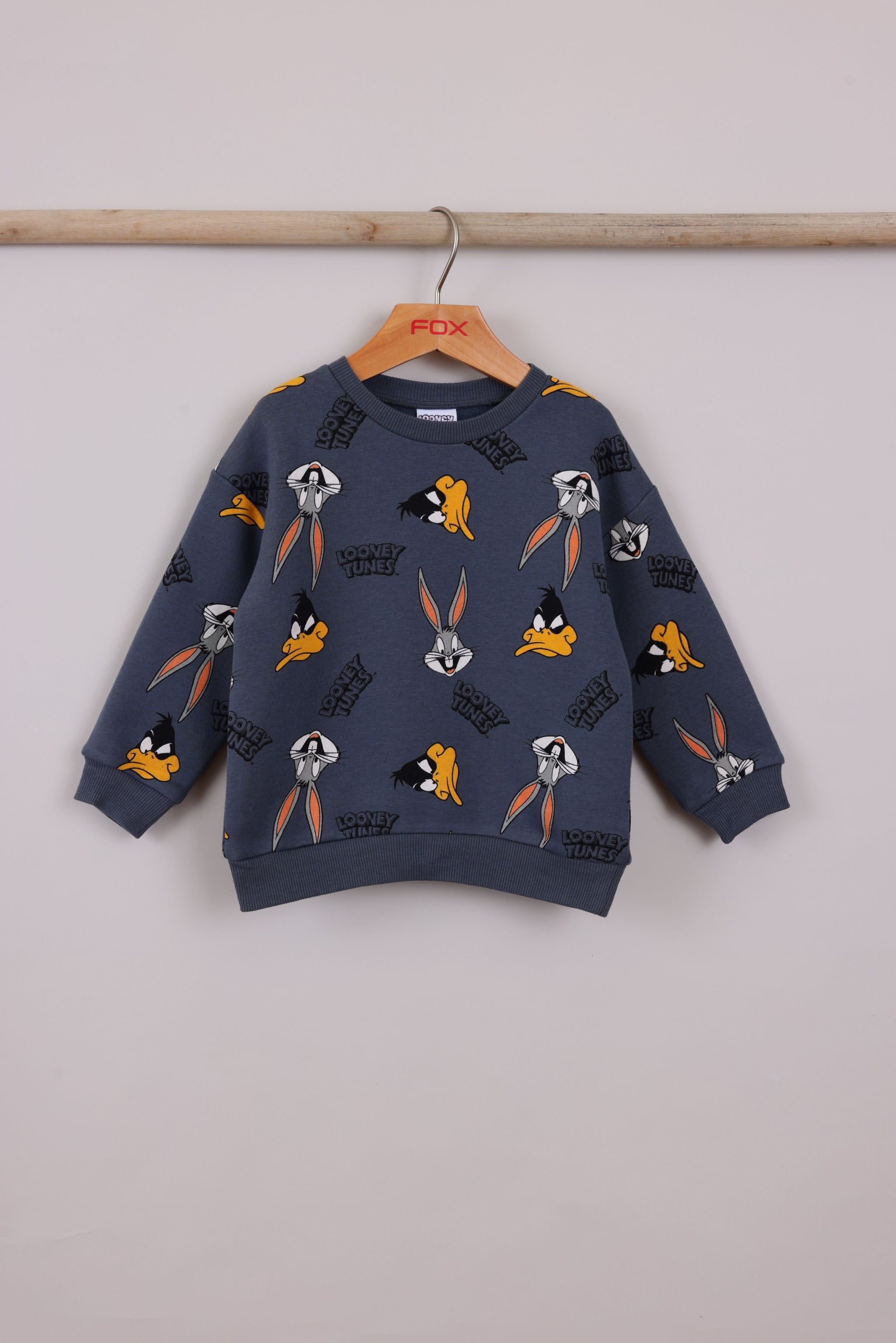 FOX תינוקות בנים אחר פיג'מה ממותגת לוני טונס MINIME פיג'מה ממותגת לוני טונס MINIME