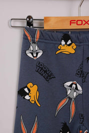 FOX תינוקות בנים אחר פיג'מה ממותגת לוני טונס MINIME פיג'מה ממותגת לוני טונס MINIME