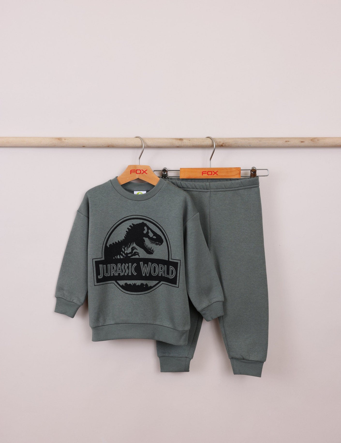 FOX תינוקות בנים אחר פיג'מה ממותגת פארק היורה פיג'מה ממותגת פארק היורה