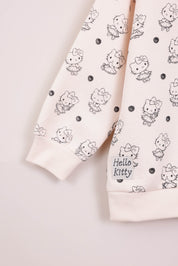 FOX תינוקות בנות אחר פיג'מה פוטר ממותגת הלו קיטי פיג'מה פוטר ממותגת הלו קיטי