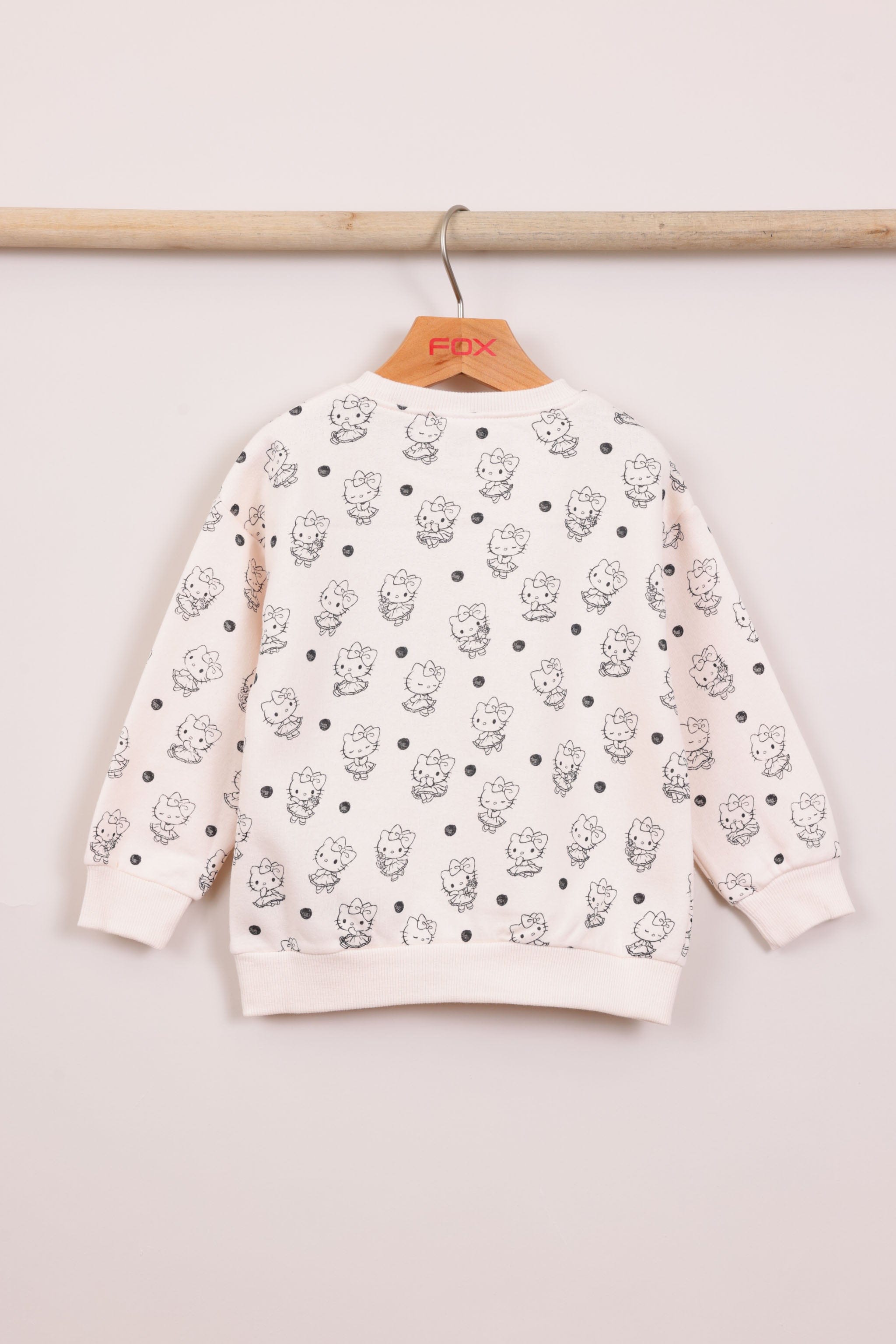 FOX תינוקות בנות אחר פיג'מה פוטר ממותגת הלו קיטי פיג'מה פוטר ממותגת הלו קיטי