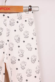 FOX תינוקות בנות אחר פיג'מה פוטר ממותגת הלו קיטי פיג'מה פוטר ממותגת הלו קיטי