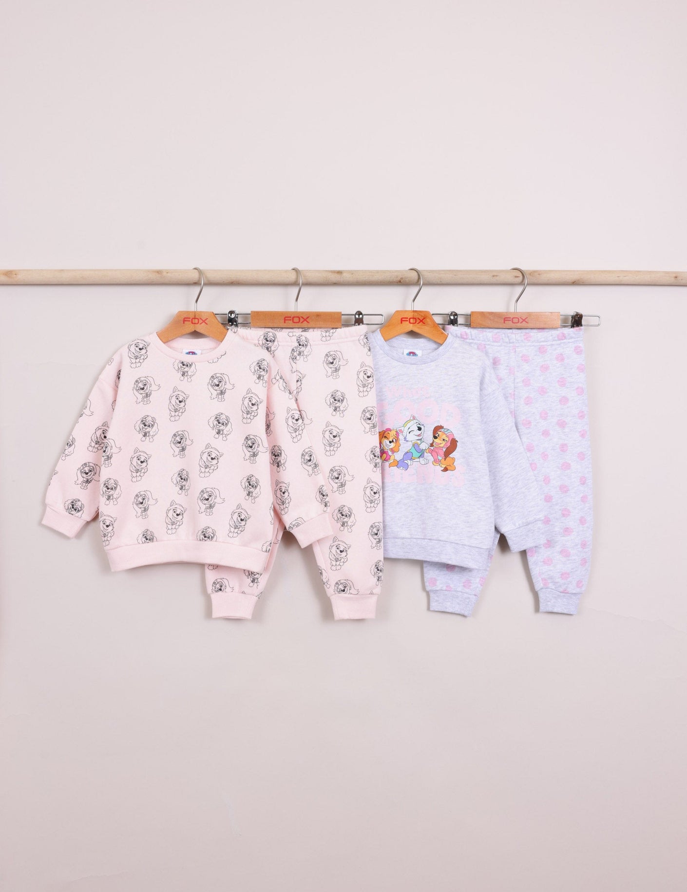 FOX תינוקות בנות אחר 2 פיג'מות מפרץ הפרתקאות 2 פיג'מות מפרץ הפרתקאות