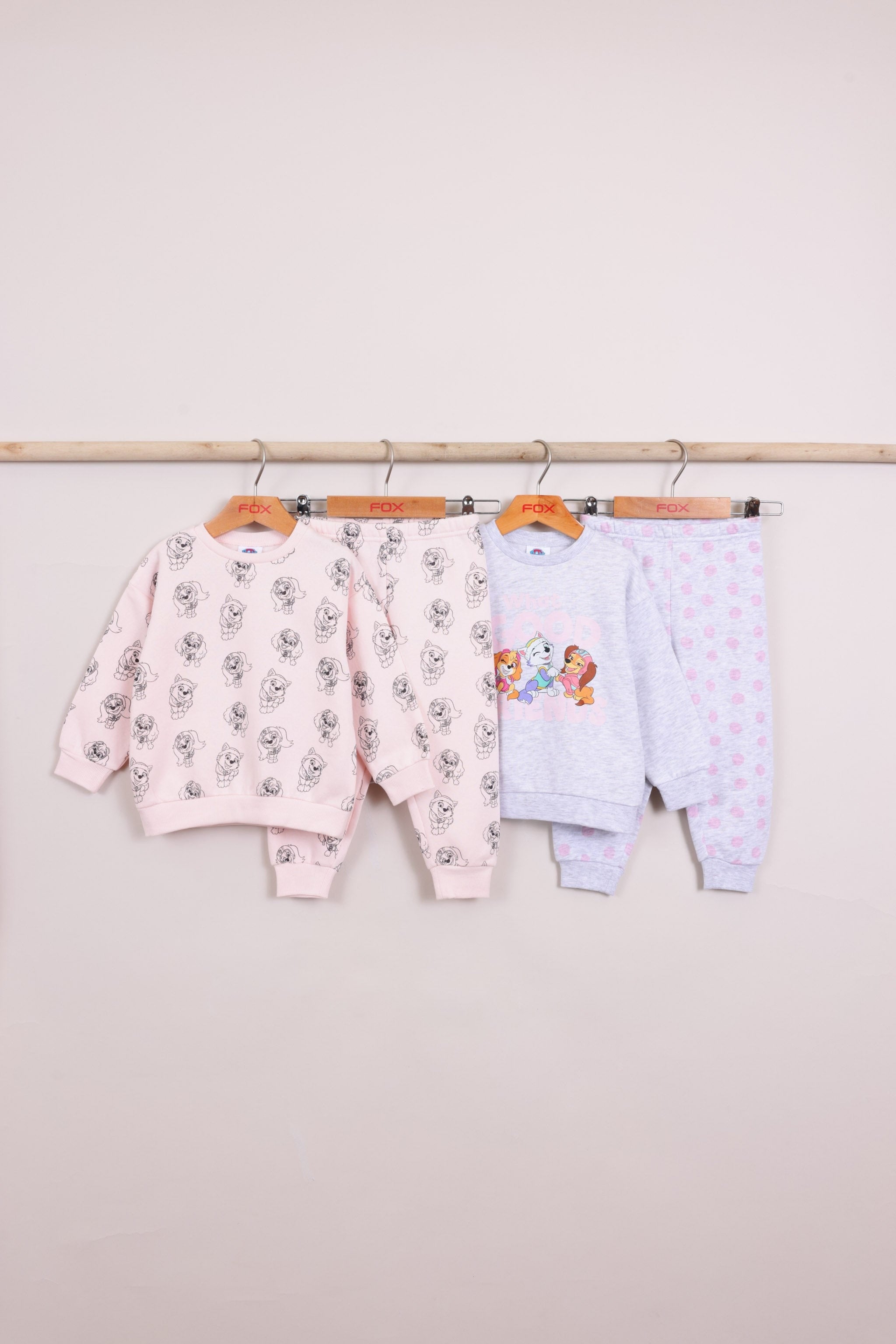 FOX תינוקות בנות אחר 2 פיג'מות מפרץ הפרתקאות 2 פיג'מות מפרץ הפרתקאות