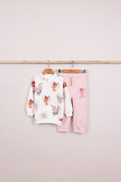 FOX תינוקות בנות פוטרים חליפת פוטר ממותגת דיסני חליפת פוטר ממותגת דיסני