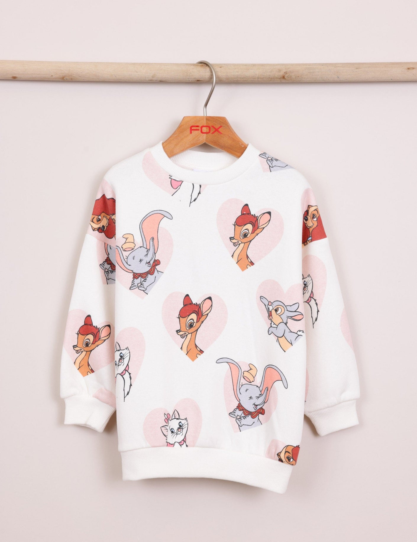 FOX תינוקות בנות פוטרים חליפת פוטר ממותגת דיסני חליפת פוטר ממותגת דיסני