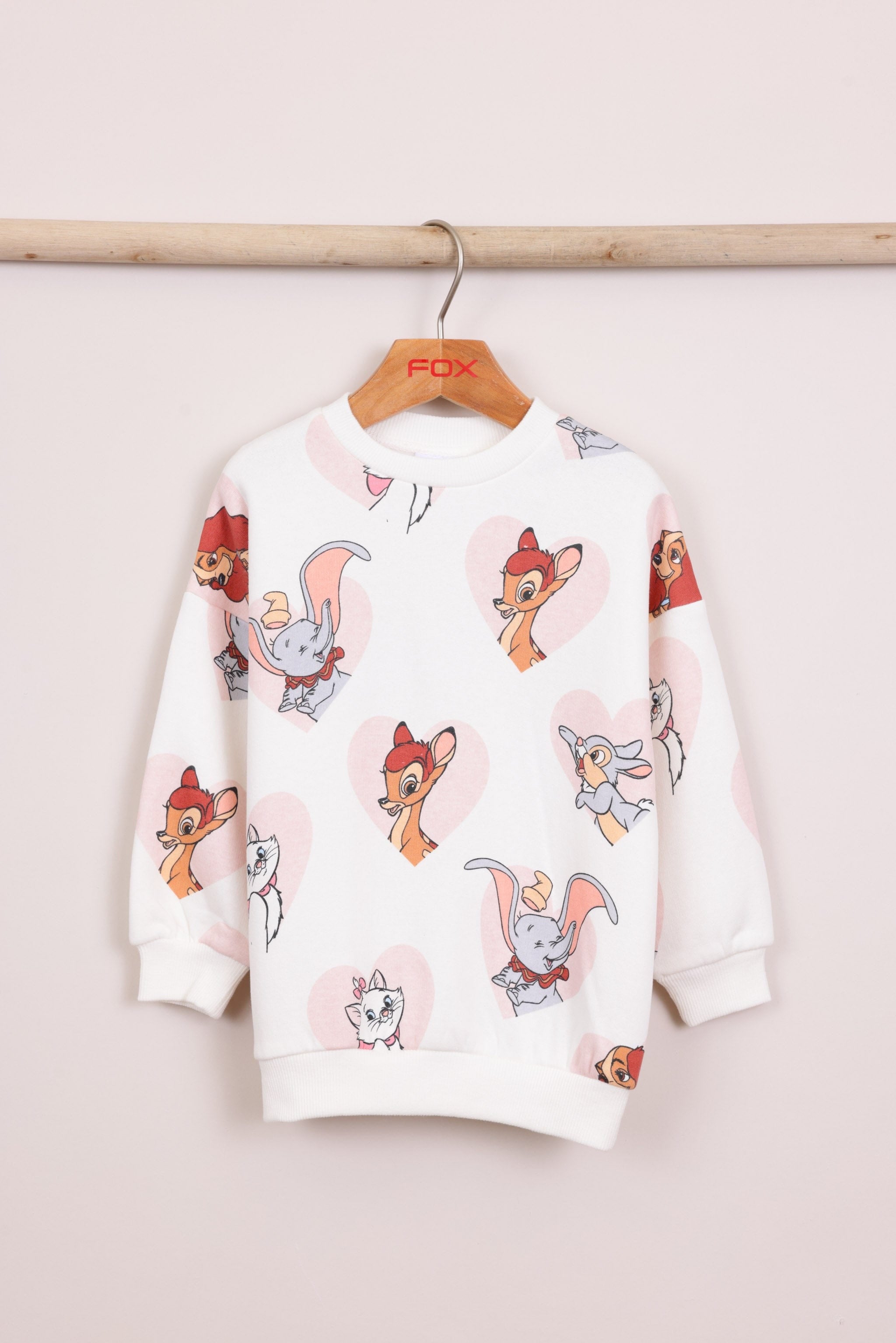 FOX תינוקות בנות פוטרים חליפת פוטר ממותגת דיסני חליפת פוטר ממותגת דיסני