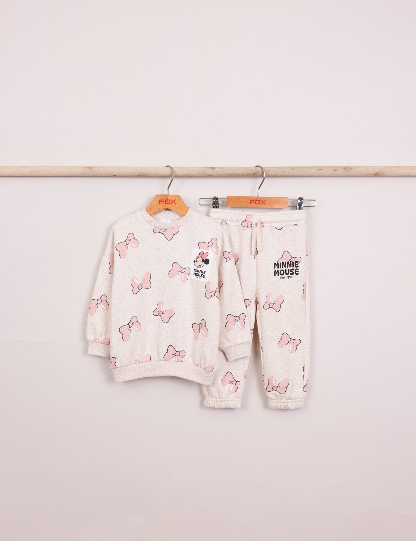 FOX תינוקות בנות פוטרים חליפת פוטר ממותגת דיסני חליפת פוטר ממותגת דיסני