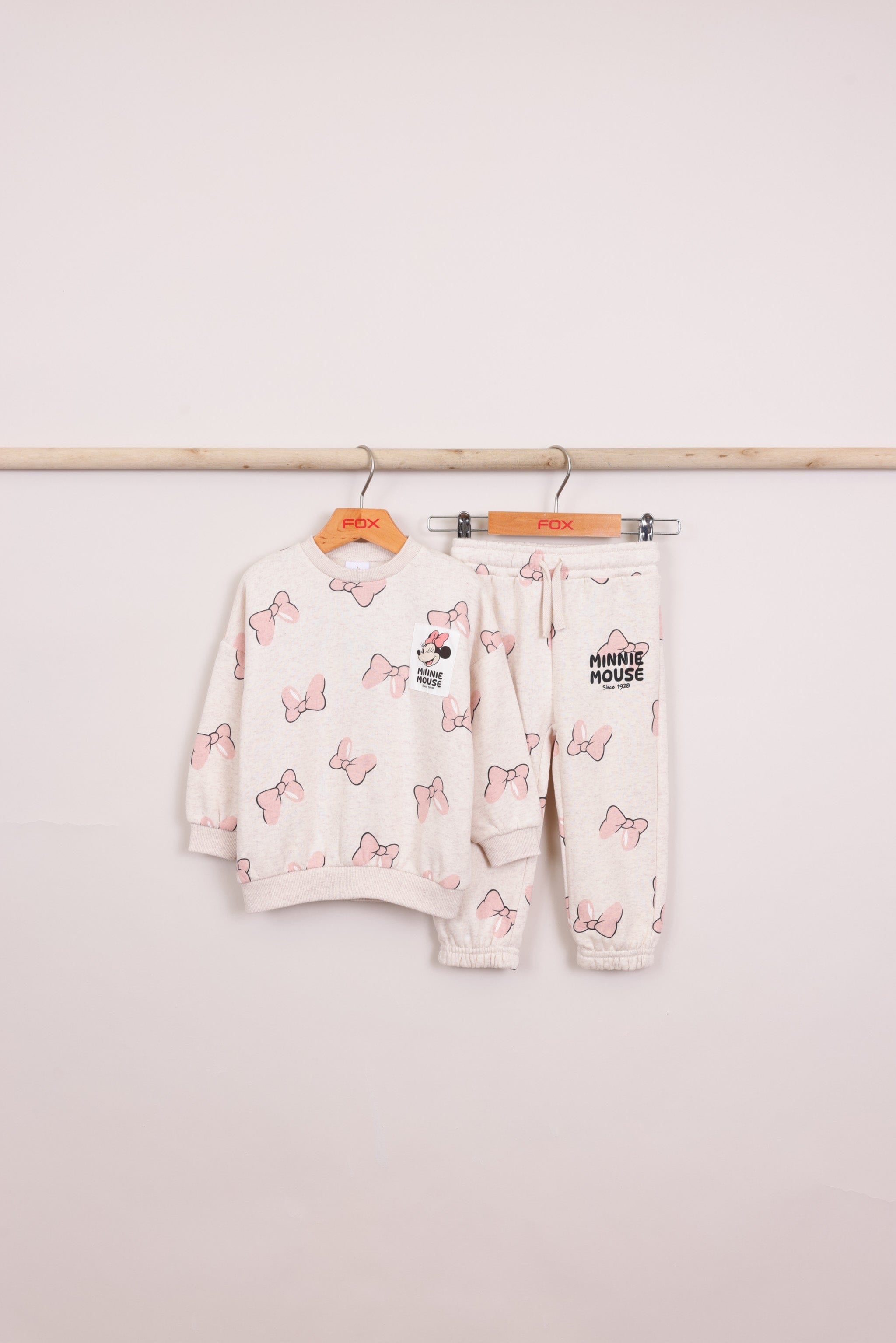 FOX תינוקות בנות פוטרים חליפת פוטר ממותגת דיסני חליפת פוטר ממותגת דיסני