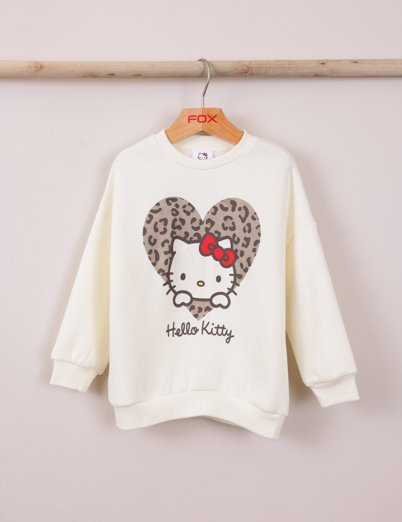 FOX תינוקות בנות אחר חליפת פוטר ממותגת הלו קיטי חליפת פוטר ממותגת הלו קיטי