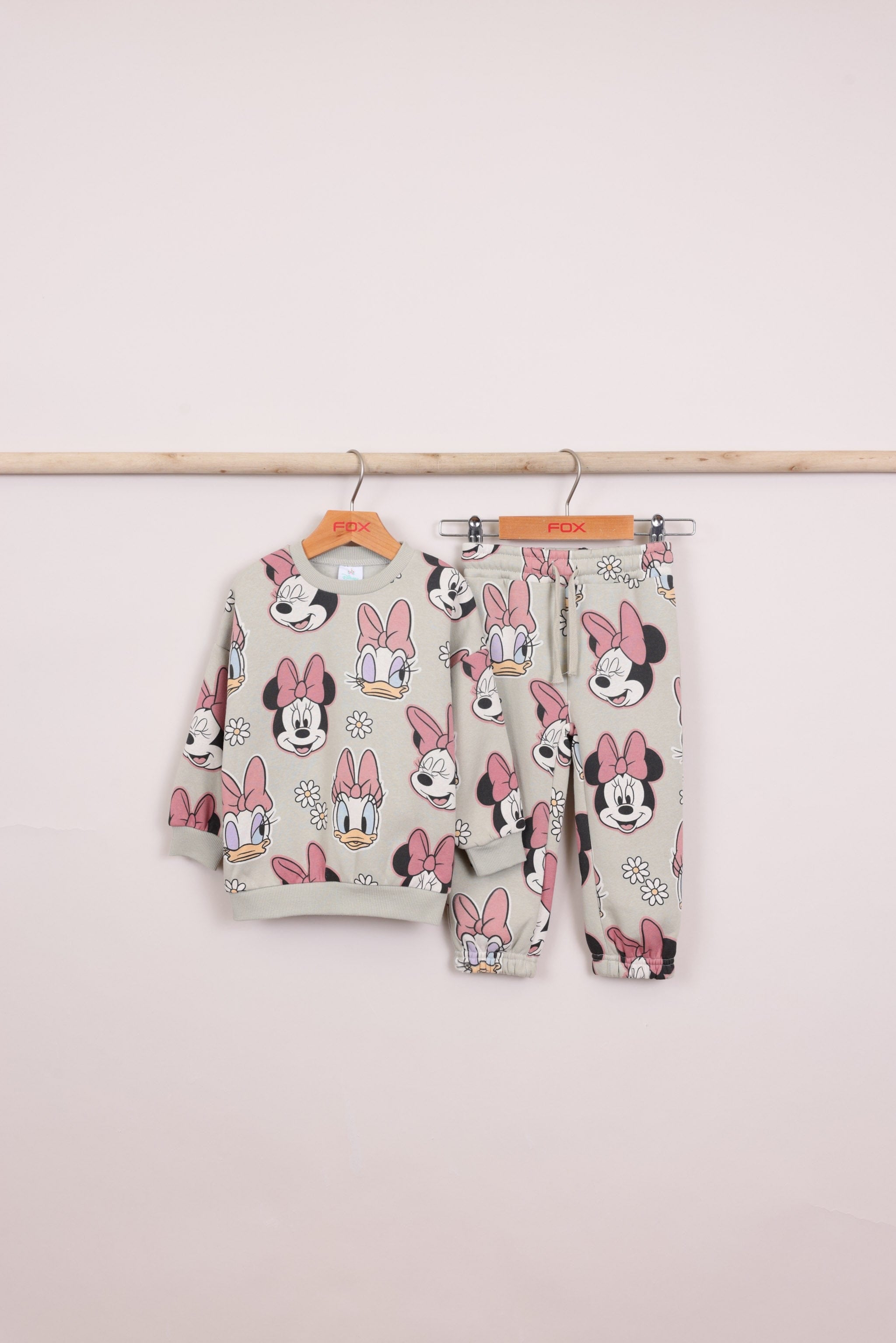 FOX תינוקות בנות פוטרים חליפת פוטר ממותגת דיסני חליפת פוטר ממותגת דיסני