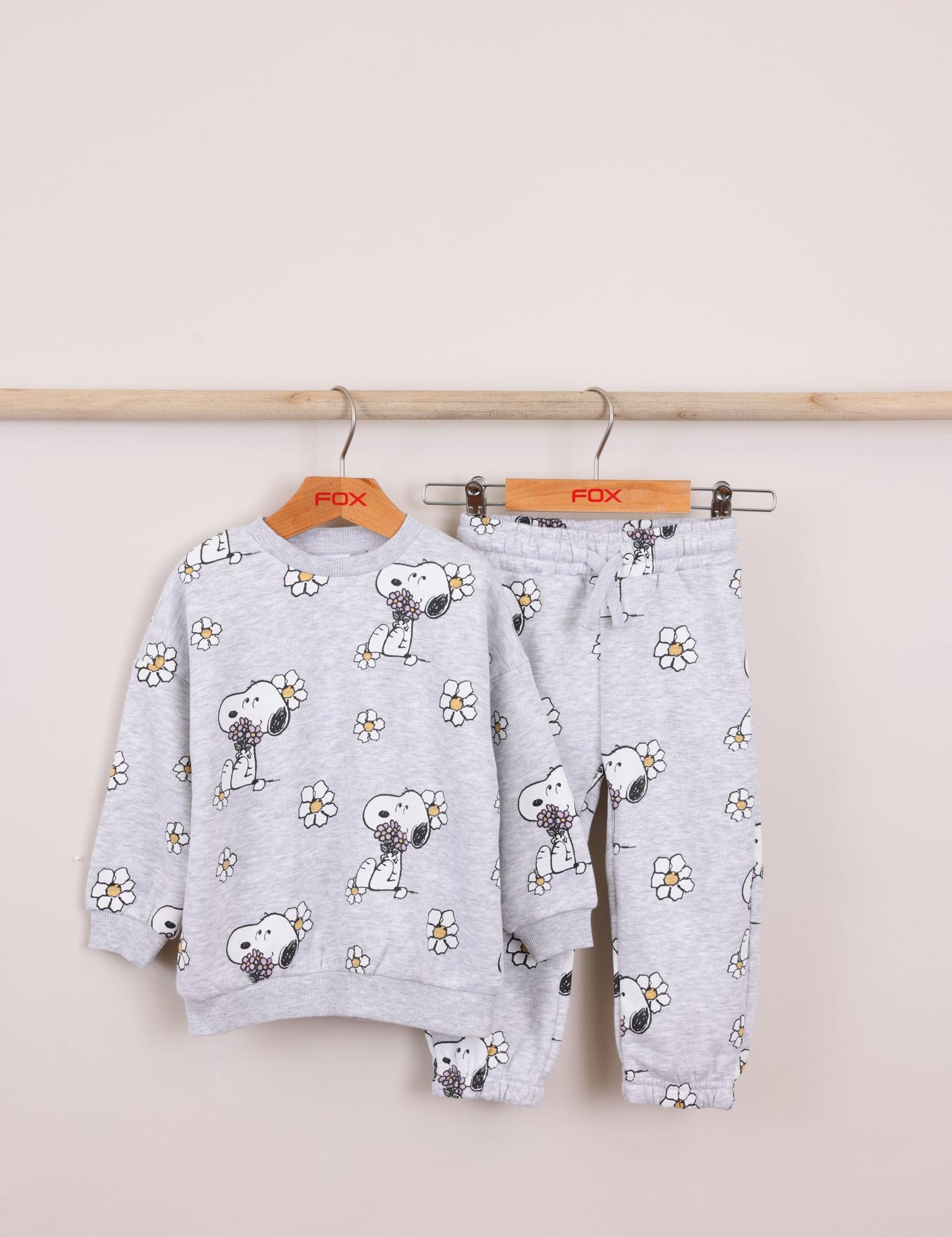 FOX תינוקות בנות אחר חליפת פוטר ממותגת סנופי חליפת פוטר ממותגת סנופי