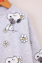 FOX תינוקות בנות אחר חליפת פוטר ממותגת סנופי חליפת פוטר ממותגת סנופי