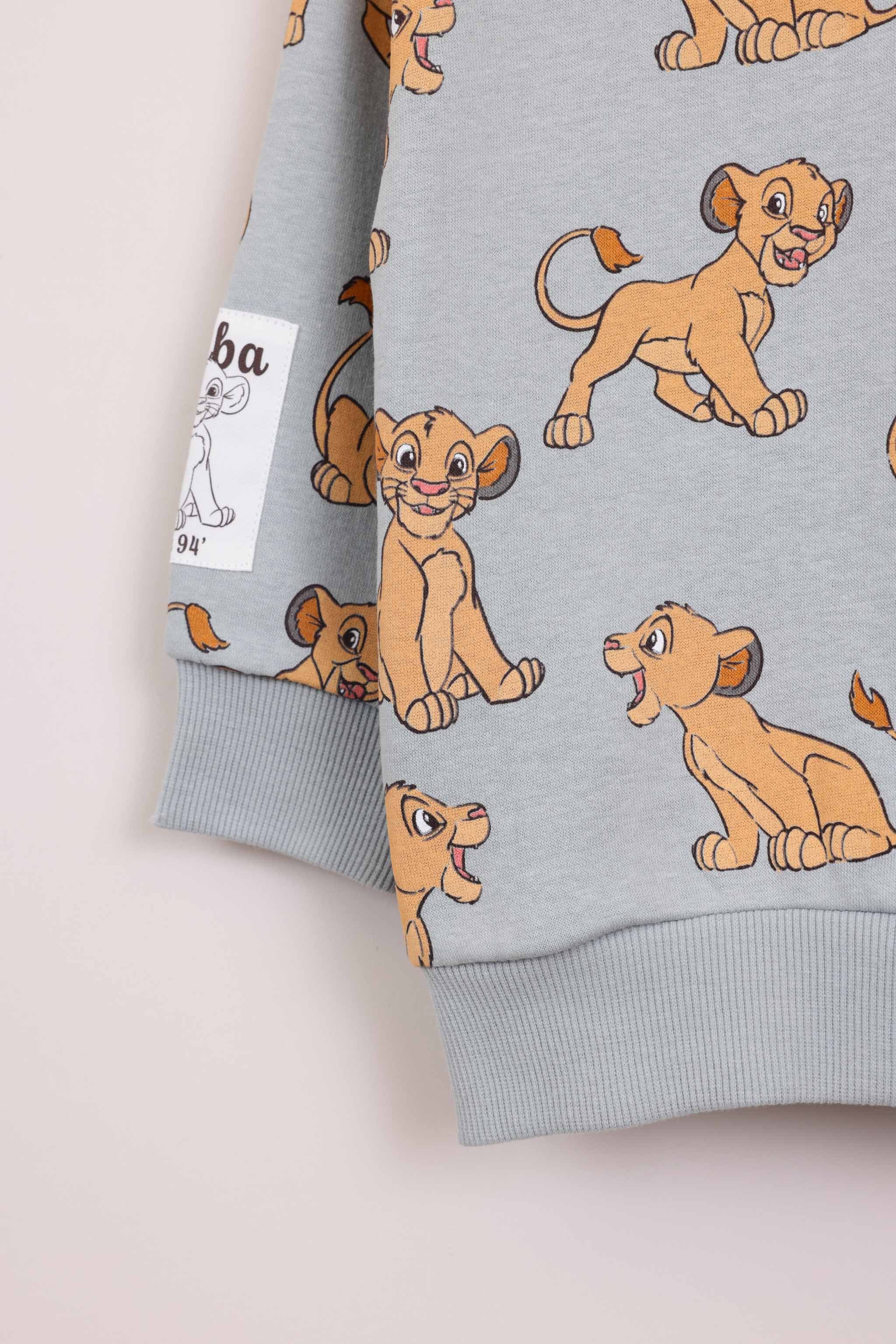 FOX תינוקות בנים פוטרים חליפת פוטר ממותגת מלך האריות חליפת פוטר ממותגת מלך האריות