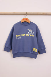 FOX תינוקות בנים פוטרים חליפת פוטר ממותגת לוני טונס חליפת פוטר ממותגת לוני טונס