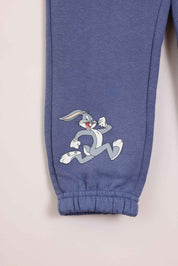 FOX תינוקות בנים פוטרים חליפת פוטר ממותגת לוני טונס חליפת פוטר ממותגת לוני טונס