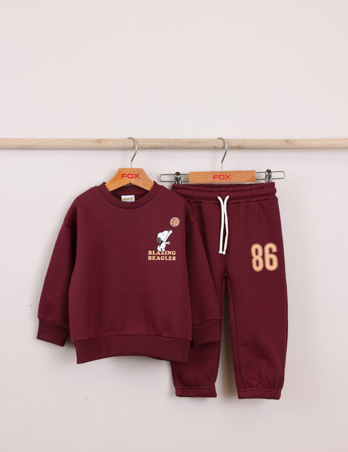 FOX תינוקות בנים אחר חליפת פוטר ממותגת סנופי חליפת פוטר ממותגת סנופי