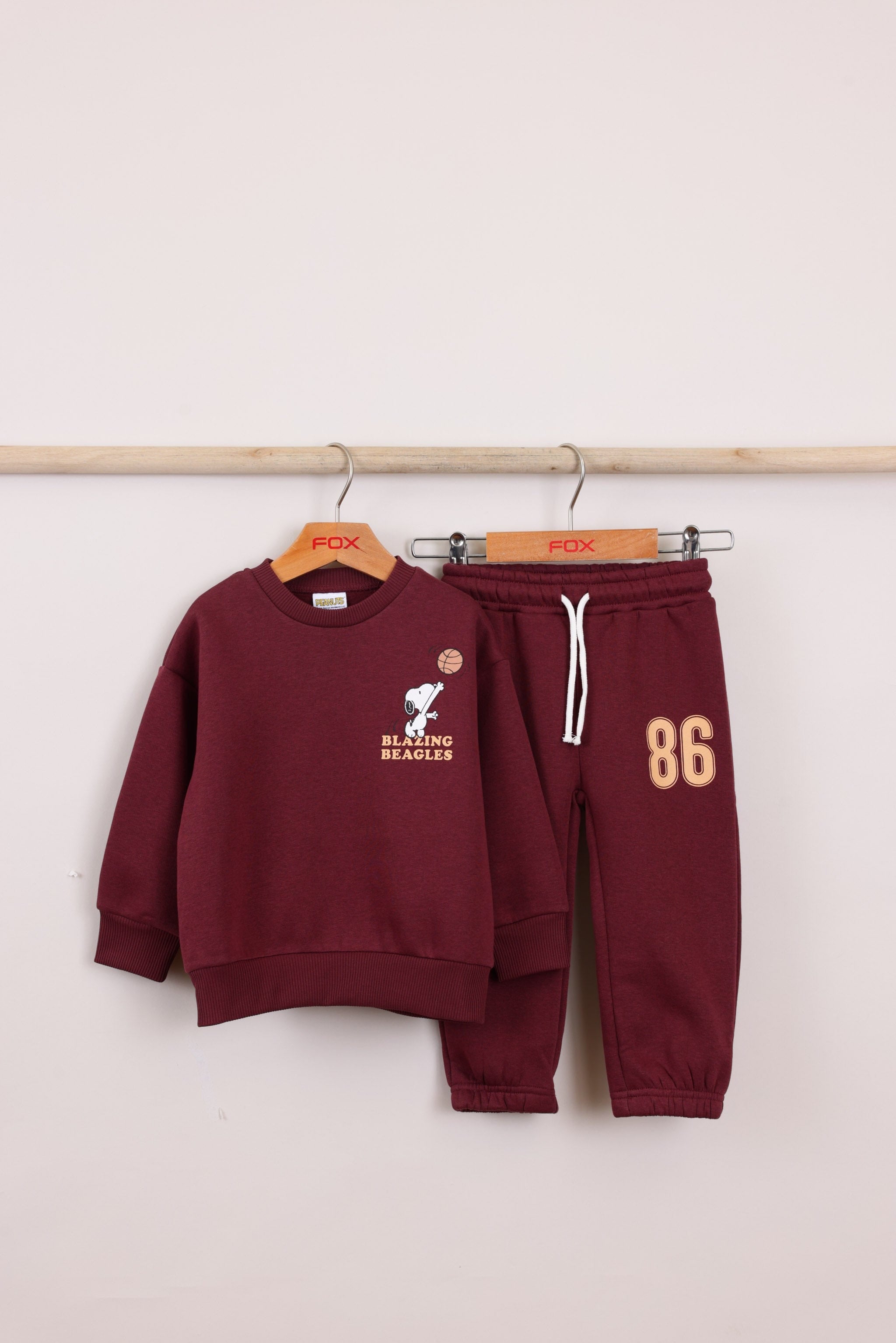 FOX תינוקות בנים אחר חליפת פוטר ממותגת סנופי חליפת פוטר ממותגת סנופי