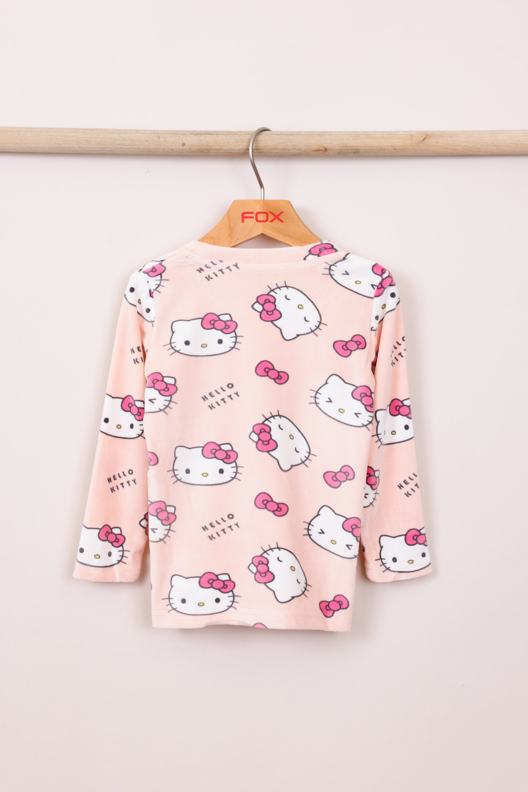 FOX תינוקות בנות אחר פיג'מה ממותגת הלו קיטי MINIME פיג'מה ממותגת הלו קיטי MINIME