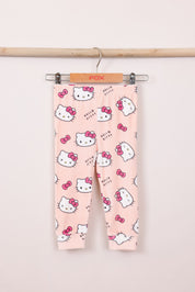 FOX תינוקות בנות אחר פיג'מה ממותגת הלו קיטי MINIME פיג'מה ממותגת הלו קיטי MINIME