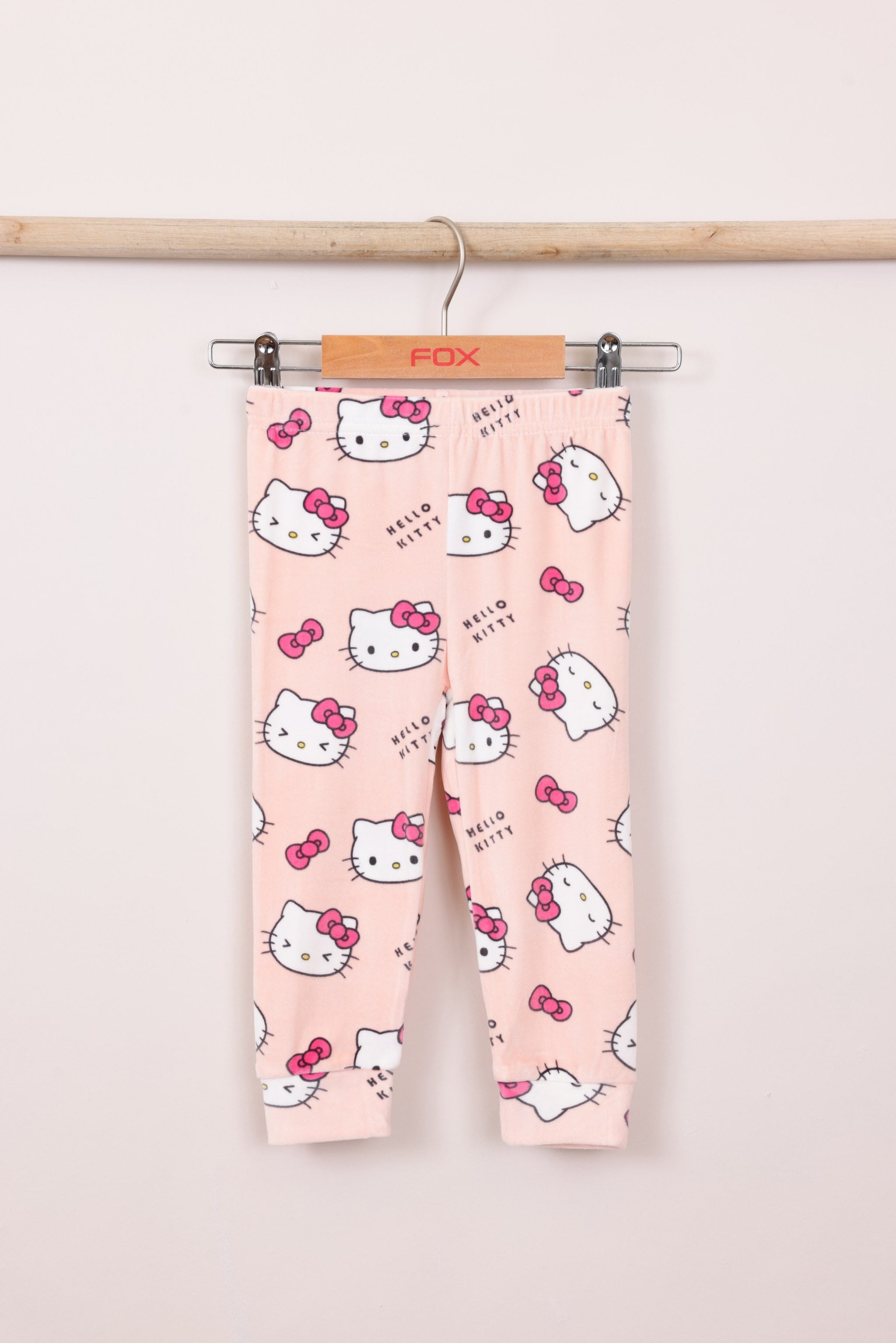 FOX תינוקות בנות אחר פיג'מה ממותגת הלו קיטי MINIME פיג'מה ממותגת הלו קיטי MINIME