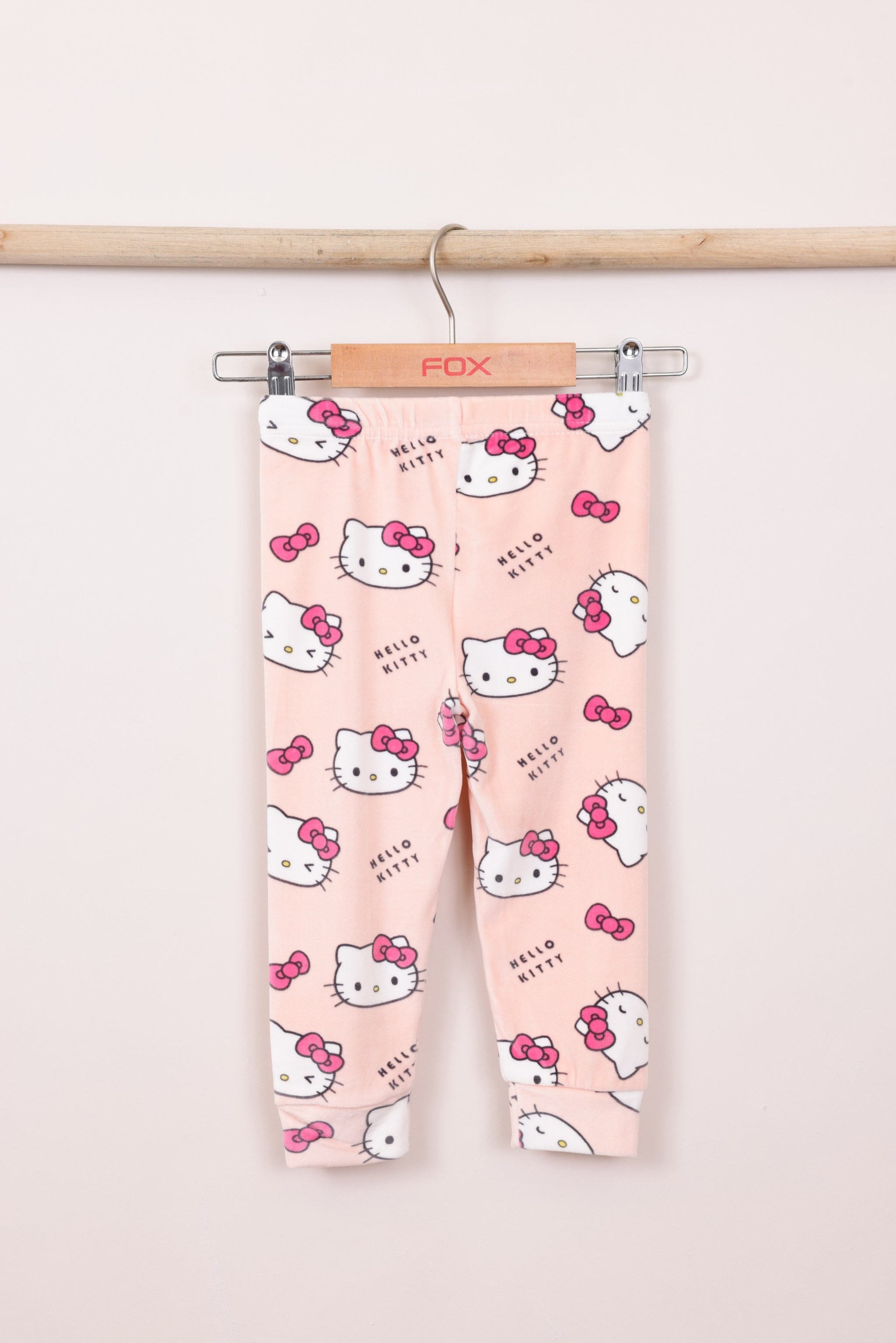 FOX תינוקות בנות אחר פיג'מה ממותגת הלו קיטי MINIME פיג'מה ממותגת הלו קיטי MINIME