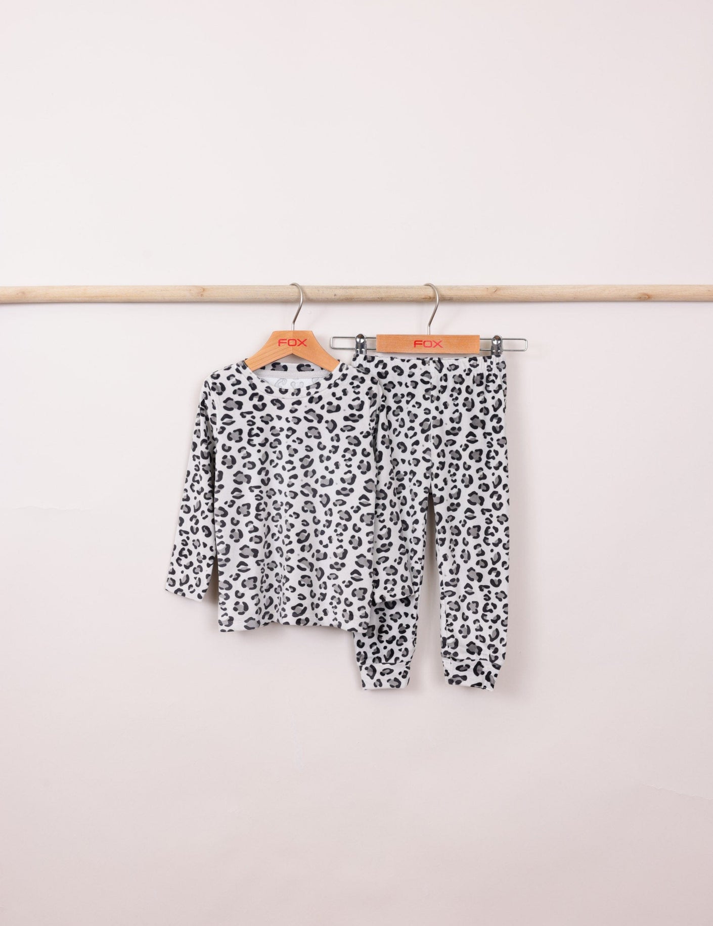 FOX תינוקות בנות אחר פיג'מה קטיפה פיג'מה קטיפה