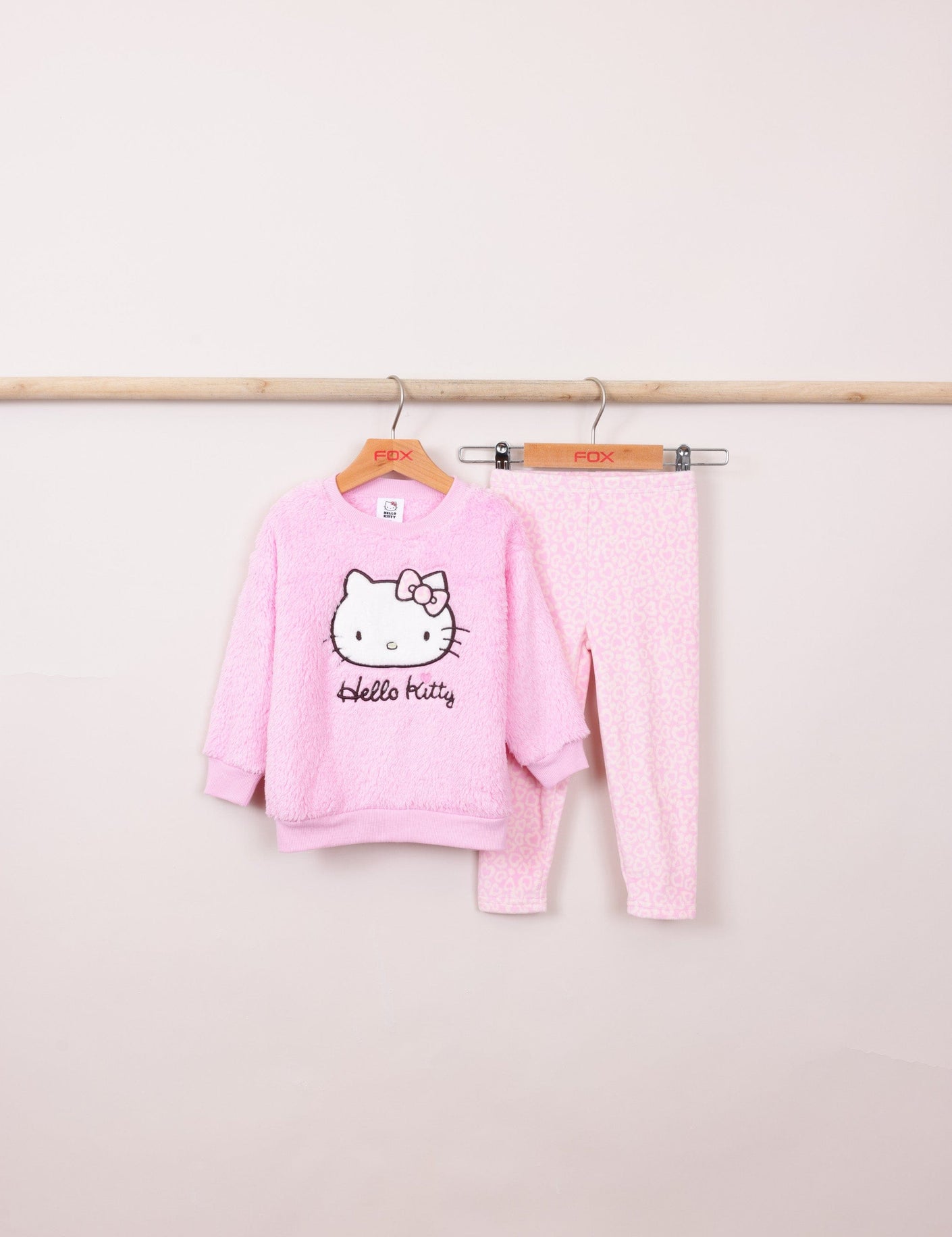FOX תינוקות בנות אחר פיג'מה ממותגת הלו קיטי פיג'מה ממותגת הלו קיטי