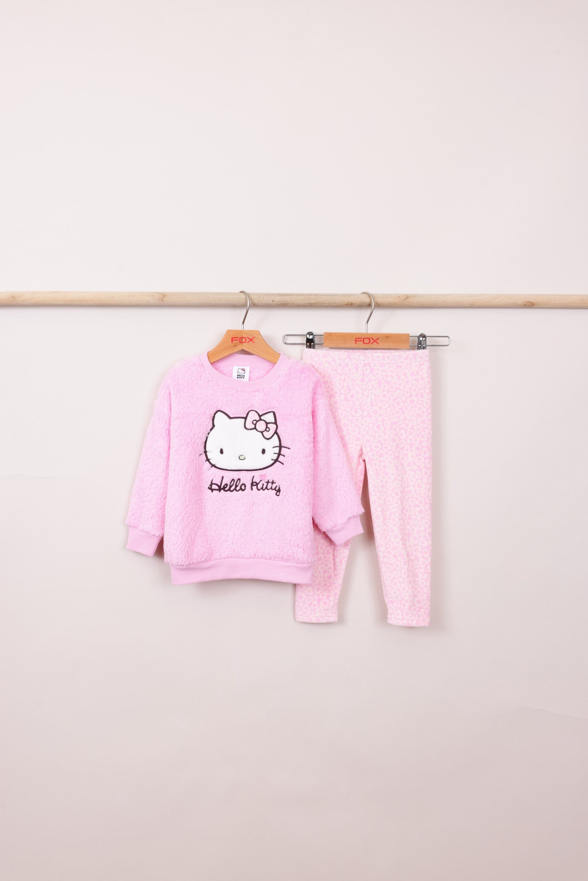 FOX תינוקות בנות אחר פיג'מה ממותגת הלו קיטי פיג'מה ממותגת הלו קיטי