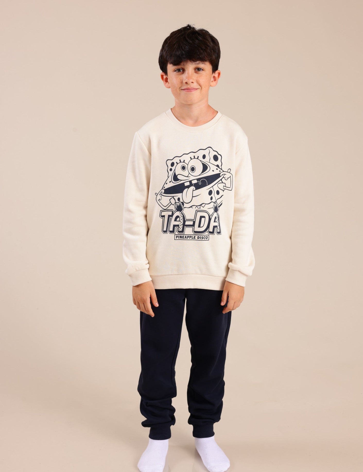 FOX בנים אחר פיג'מה פוטר ממותגת בוב ספוג פיג'מה פוטר ממותגת בוב ספוג