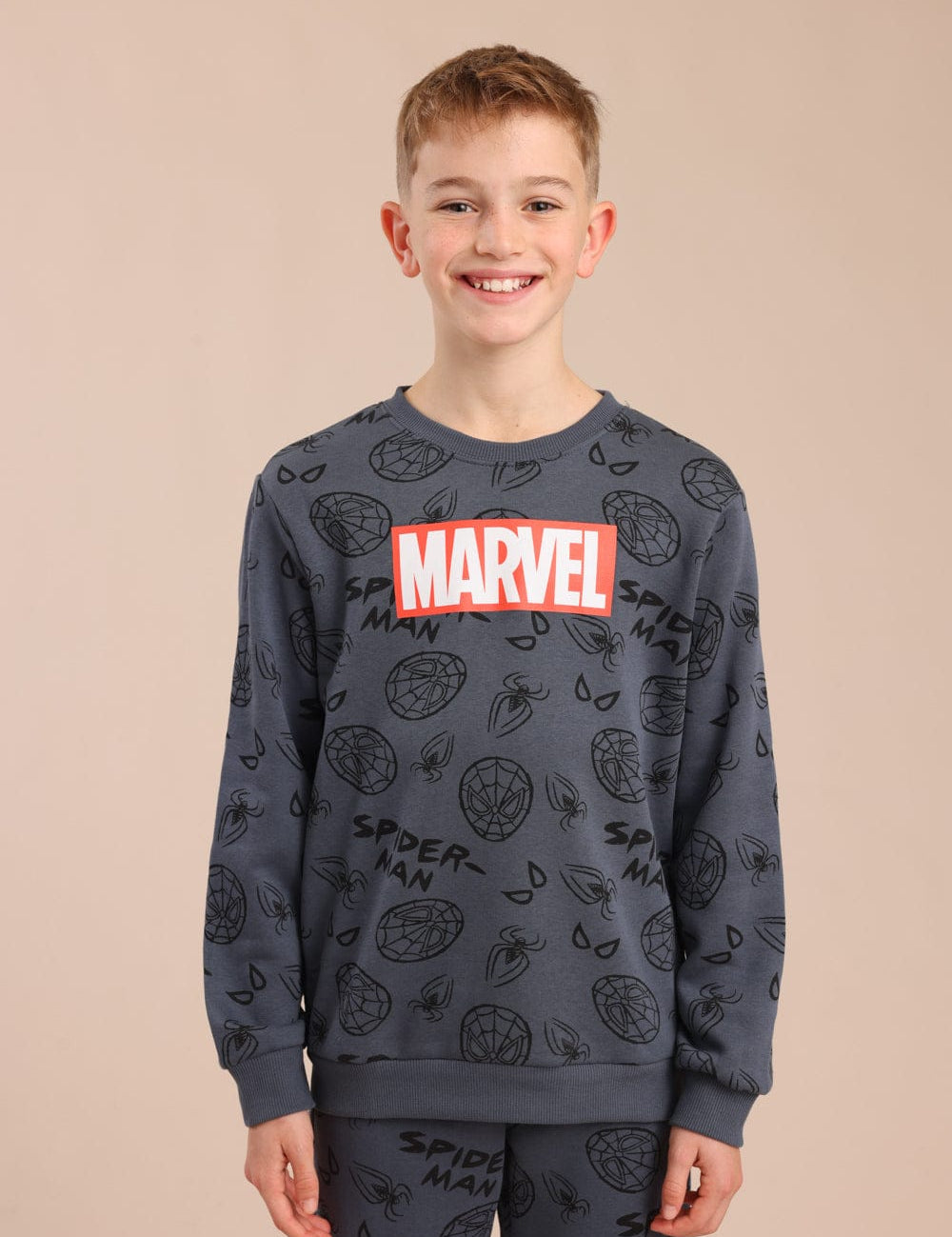 FOX בנים אחר פיג'מה ממותגת מארוול פיג'מה ממותגת מארוול