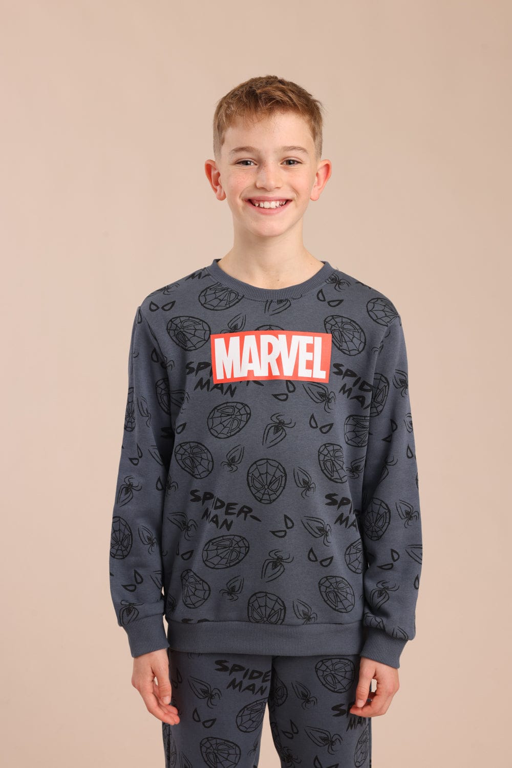 FOX בנים אחר פיג'מה ממותגת מארוול פיג'מה ממותגת מארוול