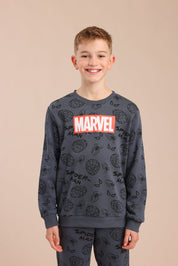 FOX בנים אחר פיג'מה ממותגת מארוול פיג'מה ממותגת מארוול