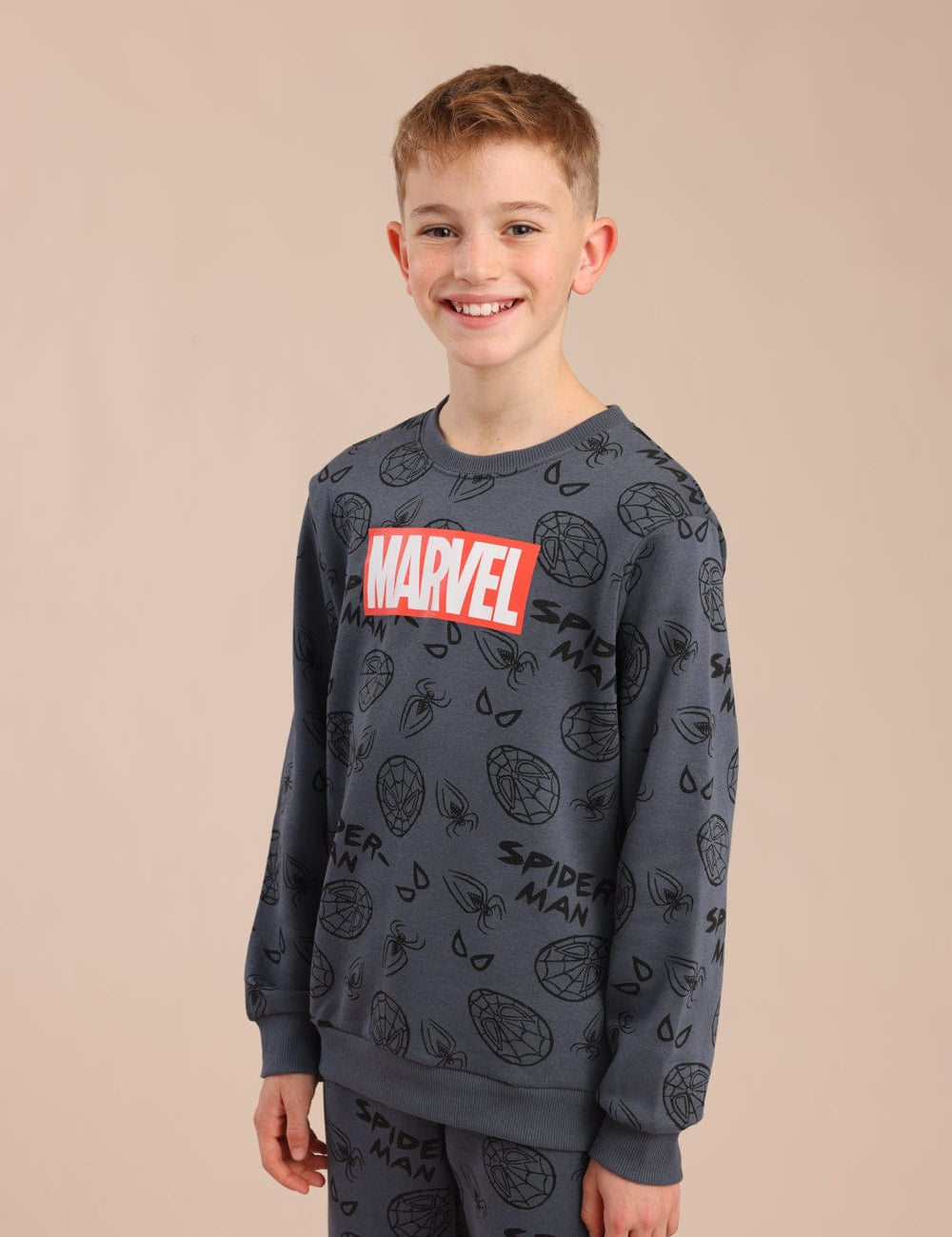 FOX בנים אחר פיג'מה ממותגת מארוול פיג'מה ממותגת מארוול