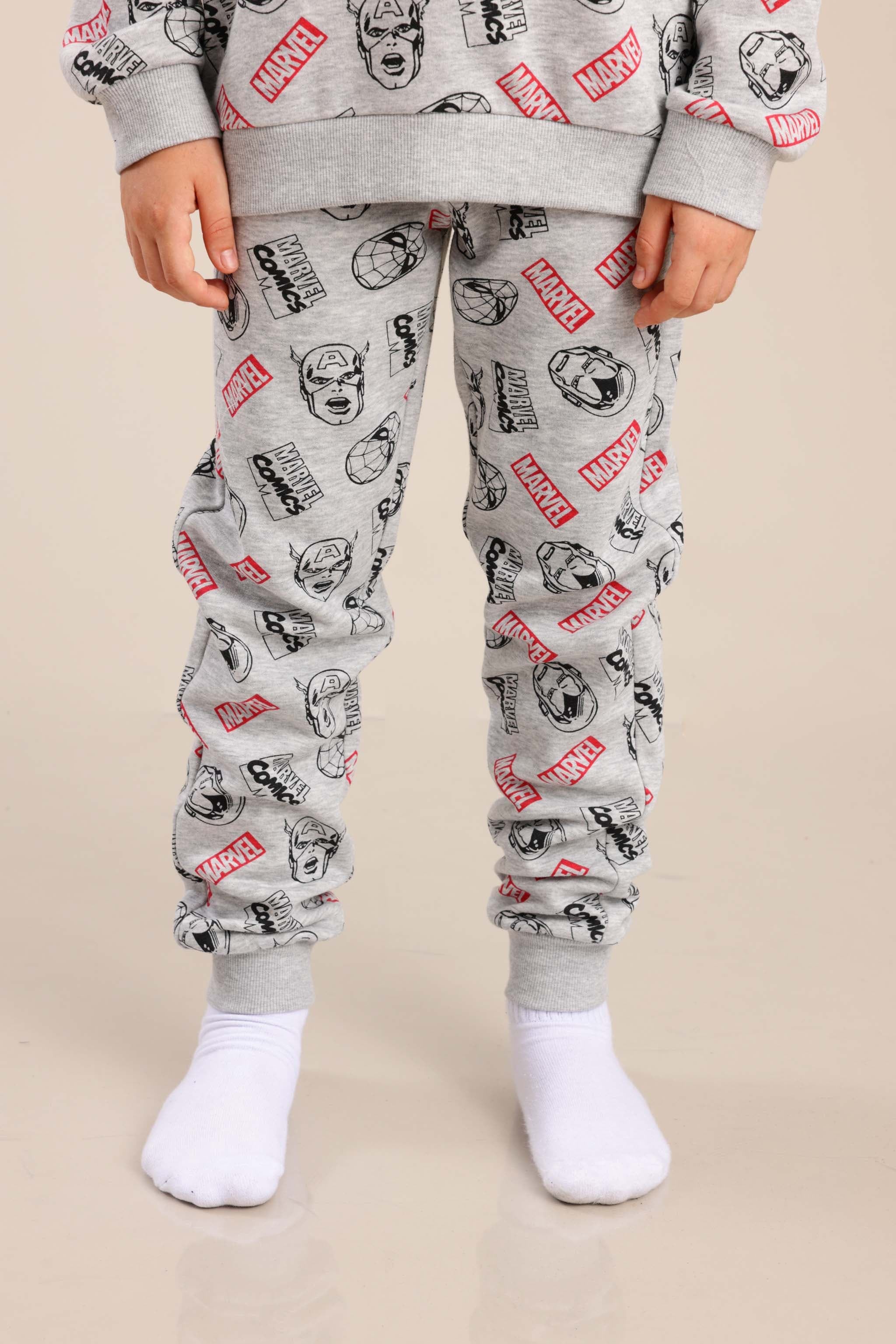 FOX בנים אחר פיג'מה ממותגת מארוול פיג'מה ממותגת מארוול