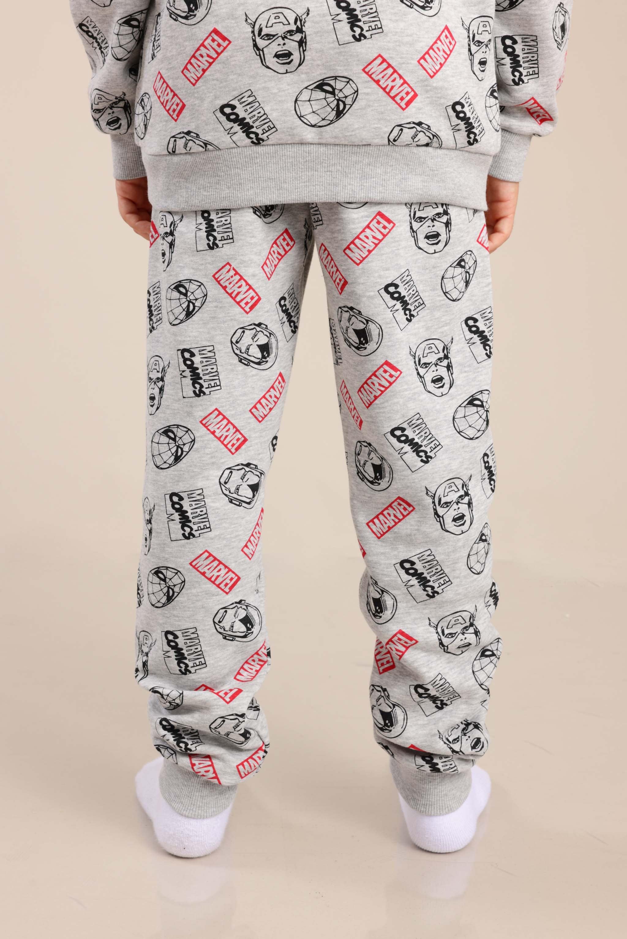 FOX בנים אחר פיג'מה ממותגת מארוול פיג'מה ממותגת מארוול