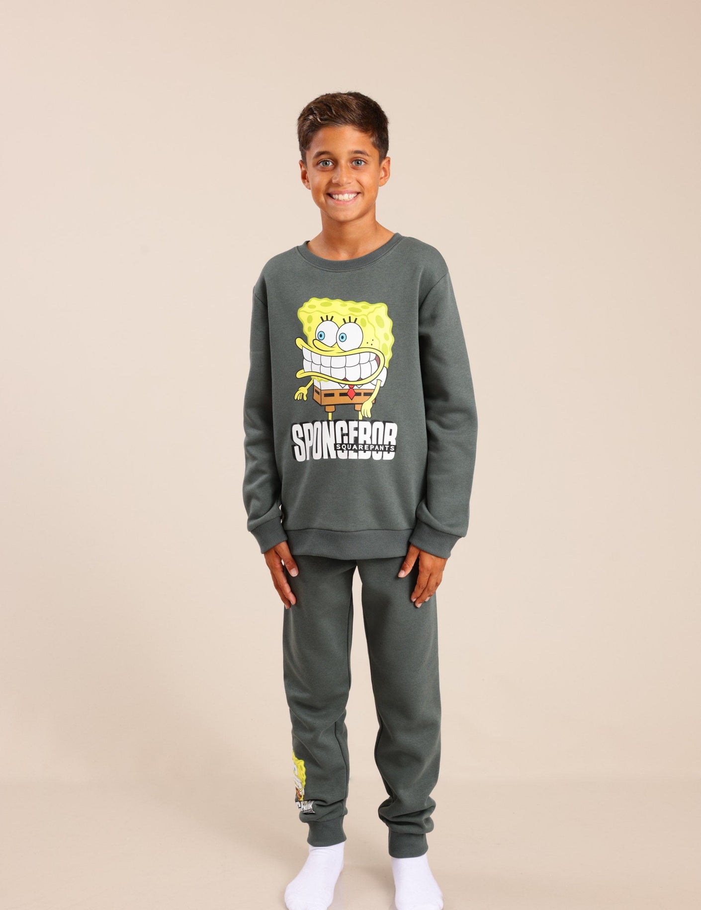 FOX FOX אחר פיג'מה ממותגת בובספוג פיג'מה ממותגת בובספוג