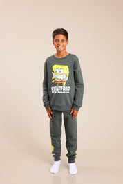 FOX FOX אחר פיג'מה ממותגת בובספוג פיג'מה ממותגת בובספוג