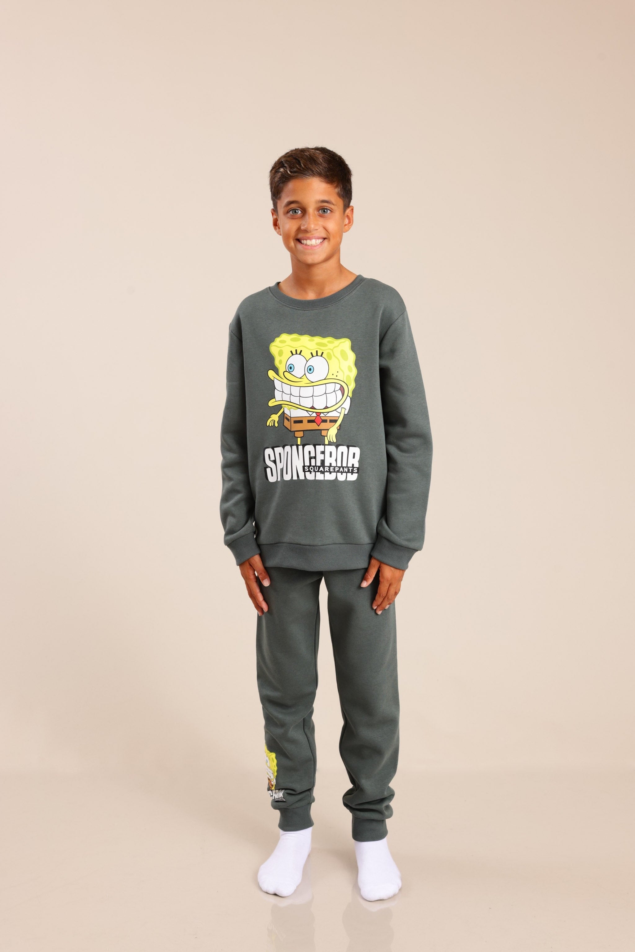 FOX FOX אחר פיג'מה ממותגת בובספוג פיג'מה ממותגת בובספוג