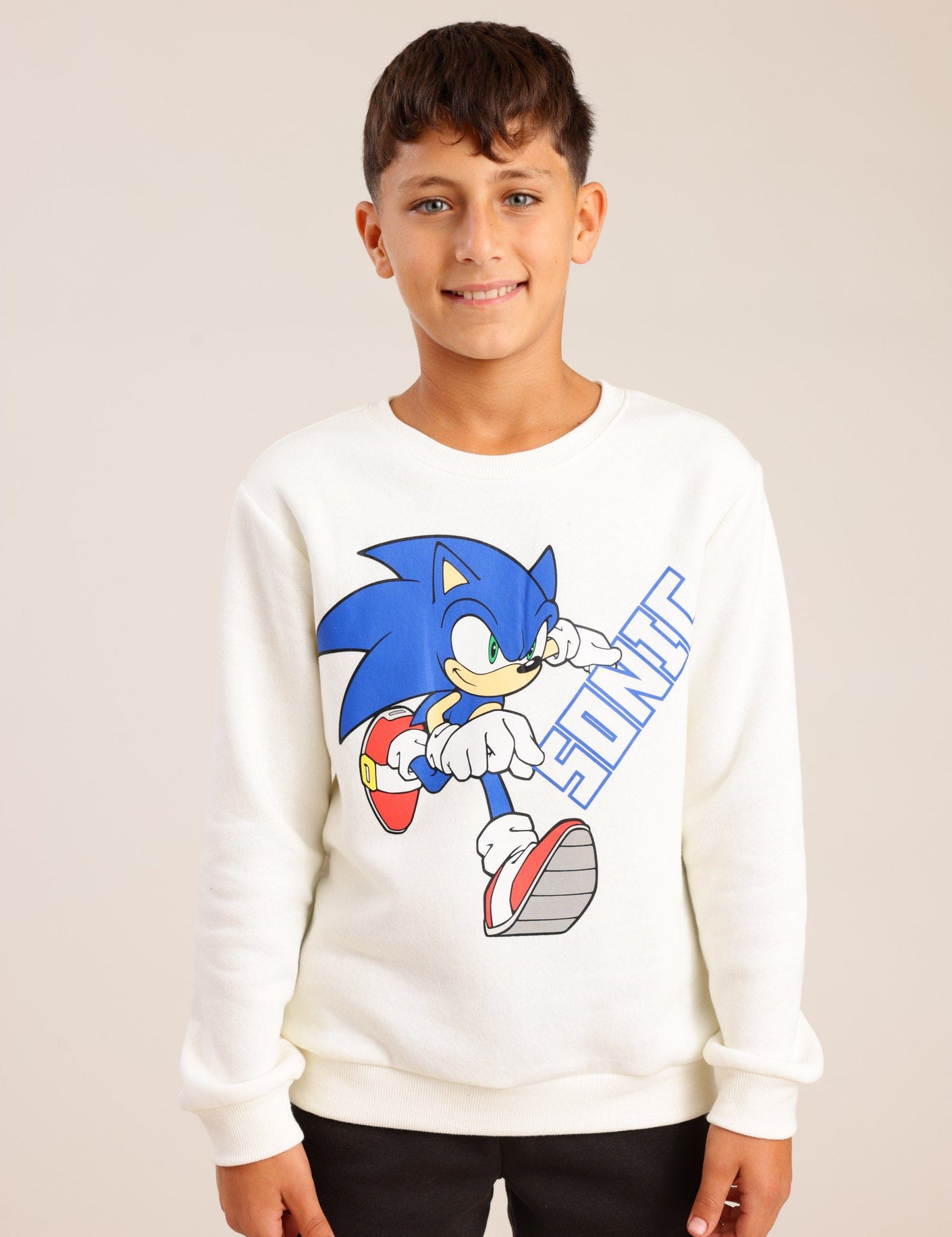 FOX בנים אחר פיג'מה ממותגת סוניק פיג'מה ממותגת סוניק