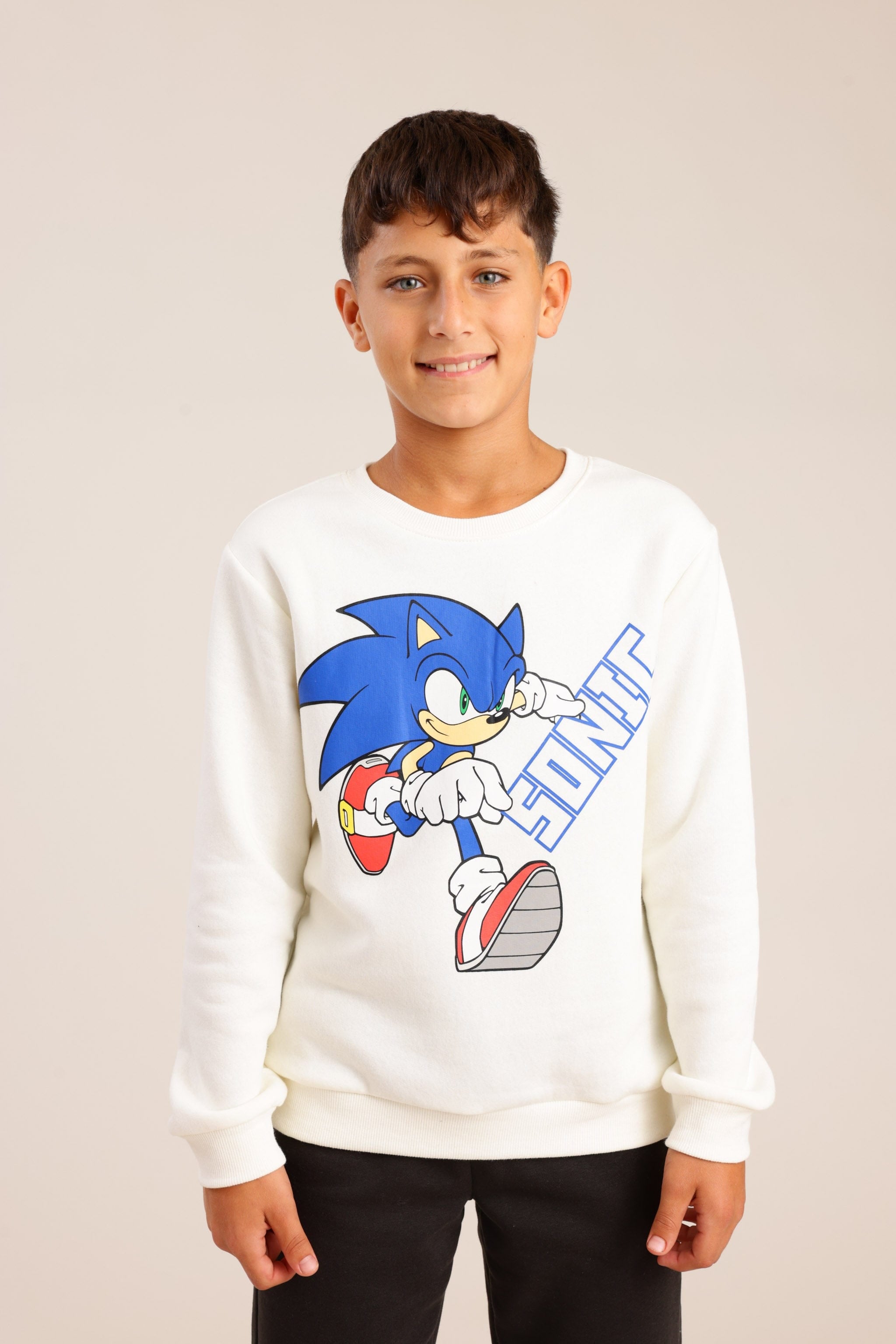 FOX בנים אחר פיג'מה ממותגת סוניק פיג'מה ממותגת סוניק