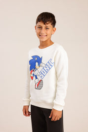 FOX בנים אחר פיג'מה ממותגת סוניק פיג'מה ממותגת סוניק