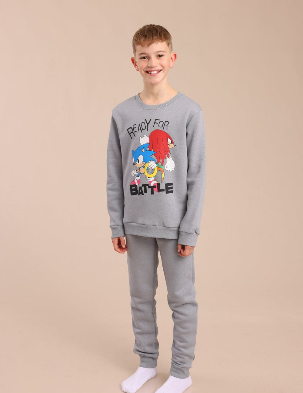 FOX בנים אחר פיג'מה ממותגת סוניק פיג'מה ממותגת סוניק